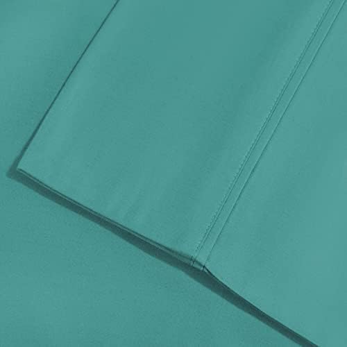 BLUENILEMILLS 600TC Cotton Blend Pillowcase Set 2 Pack King Teal