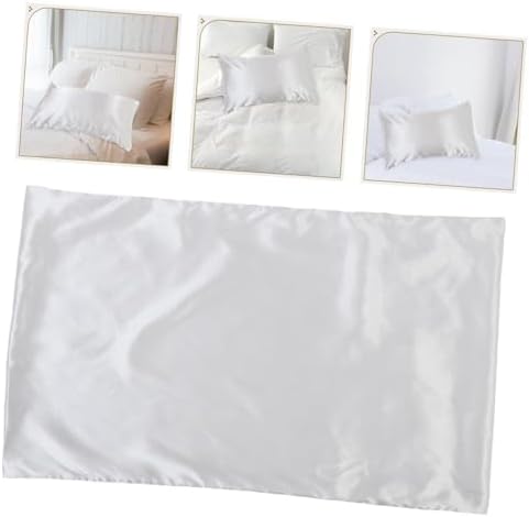 SOLUSTRE Queen Pillowcases Cooling Silk Pillowcase Protector