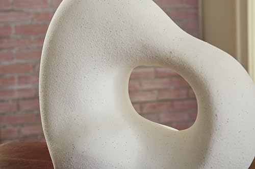 Signature Design by Ashley Arthrow Minimalist White Ceramic Sculpture
