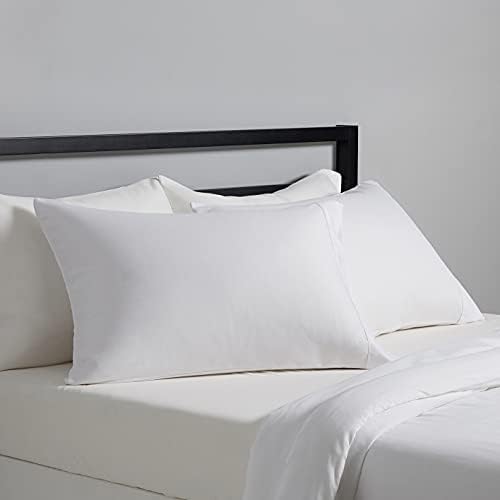 Amazon Basics Microfiber Pillowcases 20 Pack 30 x 20 Standard Bright White