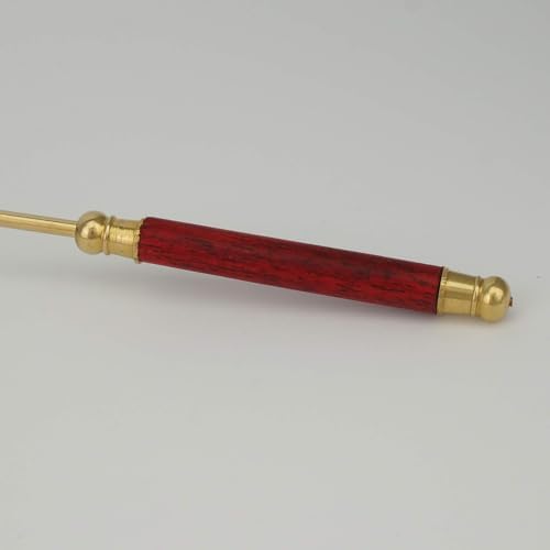 Brass Candle Snuffer with Wooden Handle - Home Altar Decoration