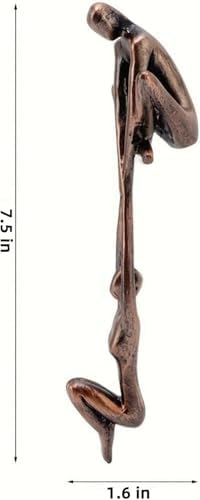 Dancing Couple Statue Figurines Modern Home Decor Bronze Sculpture