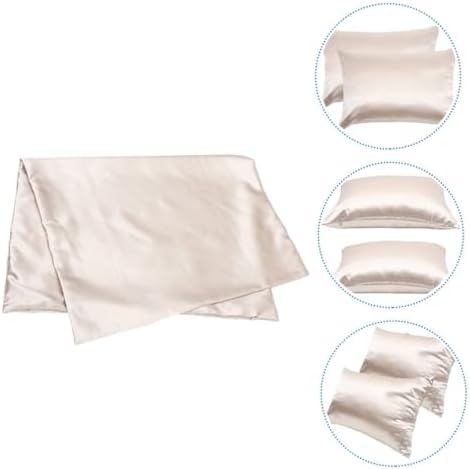 ERINGOGO Pillow Cover Ice Silk Design Soft for Skin and Hair