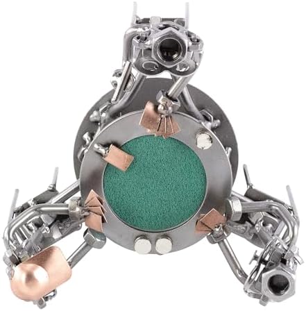 Steelman24 Poker Player Sculpture Nuts and Bolts Figurine