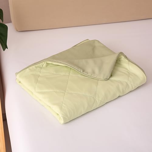 evoLive Cooling Diamond Quilted Pillow Cover 21x54 Green