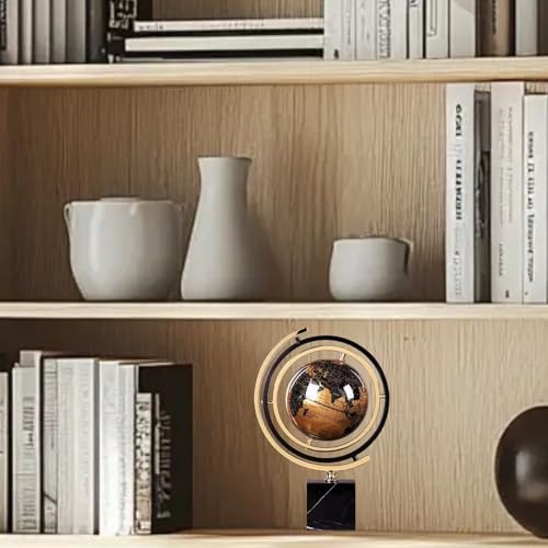 Modern Marble and Metal Sculpture Decor