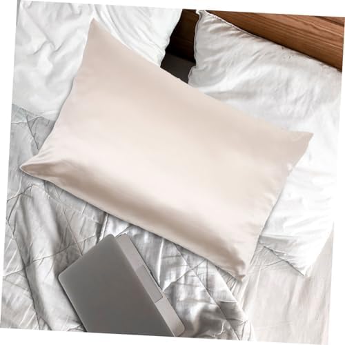 ERINGOGO Pillow Cover Ice Silk Design Soft for Skin and Hair