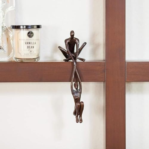 Dancing Couple Statue Figurines Modern Home Decor Bronze Sculpture