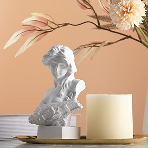 XMGZQ Mini Aphrodite Statue White Greek Goddess Decor