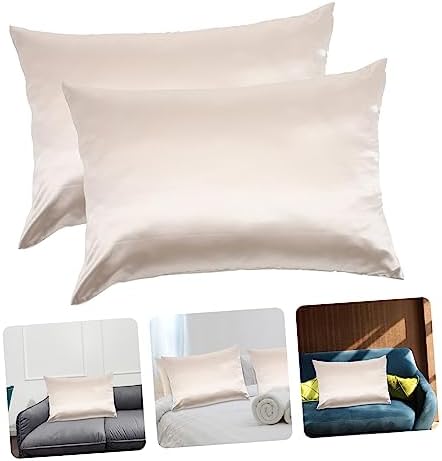 2pcs Zipper Pillow Covers for Comfortable Sleep 1