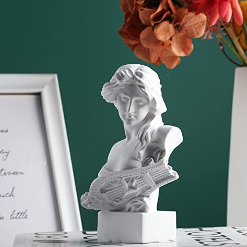 XMGZQ Mini Aphrodite Statue White Greek Goddess Decor