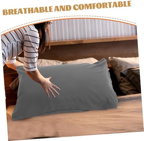 MOBUTOFU 2pc Decorative Pillowcases Modern Bedroom Comfortable Breathable