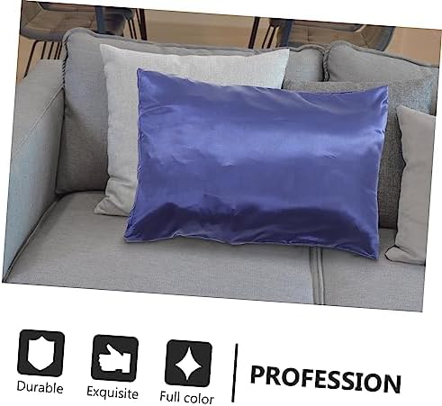 Ciieeo 2pcs Satin Silk Pillowcases - Wrinkle Resistant