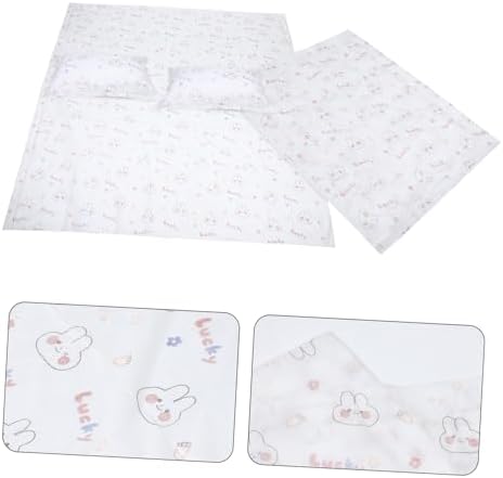 ABOOFAN Travel Bedding Set 3-Piece Disposable