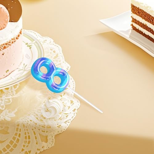 Candsun Video Game Birthday Candles Number 8