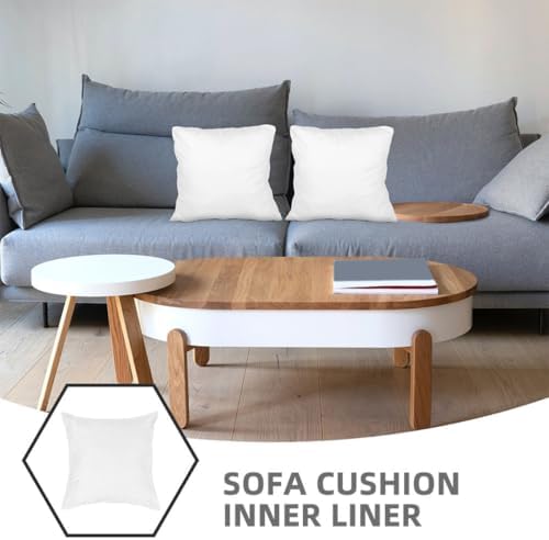 FUNOMOCYA Zipper Pillow Protector for Euro Shams and Cushion Inserts