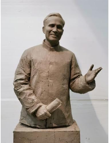 Personalized Bust Sculpture - Custom Half-Body Statue with Brass Casting