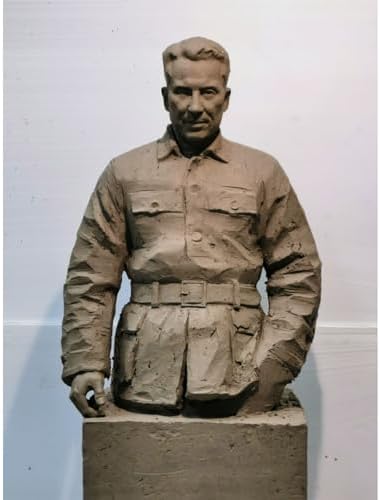 Personalized Bust Sculpture - Custom Half-Body Statue with Brass Casting