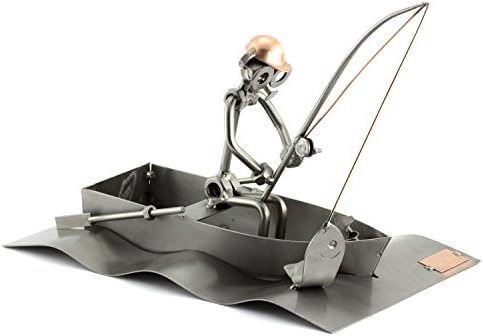 Funny Nuts and Bolts Metal Man Decor Sculpture