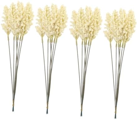 Amosfun 24pcs Artificial Wheat Ear Decor Bouquet