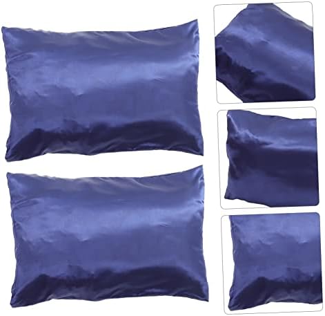 2pcs Imitated Silk Pillowcase for Bedroom