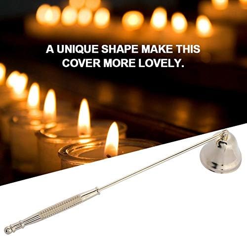TOPINCN Gold Candle Snuffer - Safe Fire Extinguisher Tool