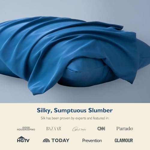 Ltinhome Pure Mulberry Silk Pillowcases Set of 2 1