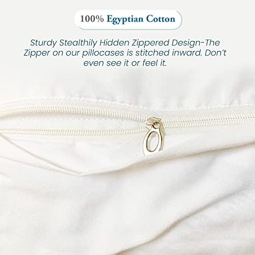 500 Thread Count Body Pillowcase with Zipper Closure