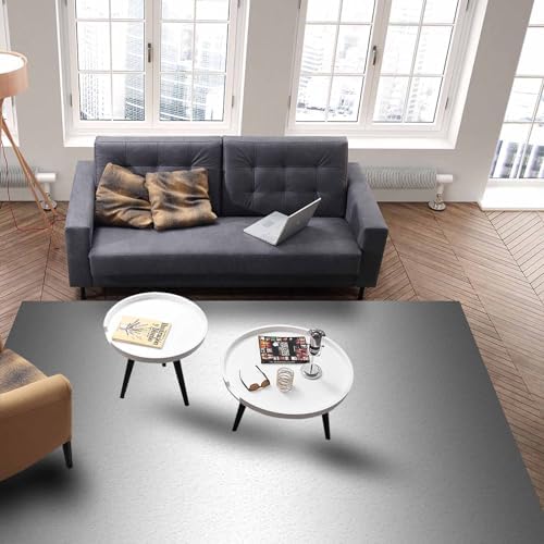 Onekaccu Grey Area Rug 5x7 FT Non-Slip Washable