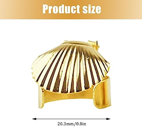 10 PCS Gold Plated Metal Candle Snuffer Extinguisher Set