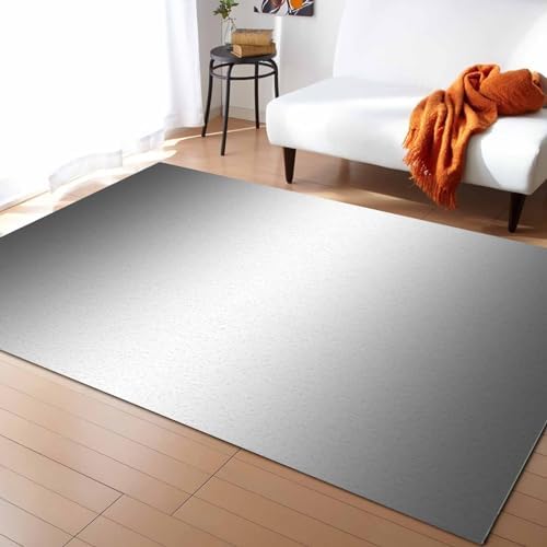 Onekaccu Grey Area Rug 5x7 FT Non-Slip Washable