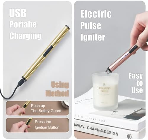 YZGJM Rose Gold Candle Tool Kit