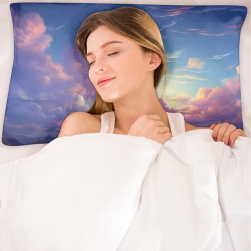 Dreamscape Satin Pillowcase 20x26in Standard Size with Zipper