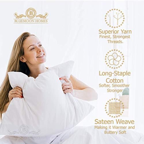 Bluemoon Homes Queen Pillowcases Set of 2