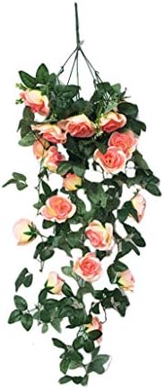Spring Artificial Flowers Fake Rose Silk Flowers Beige