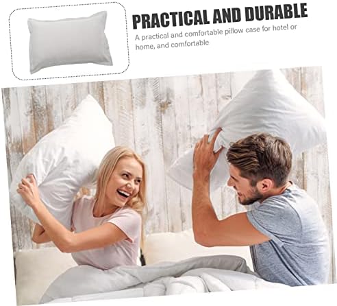 HOLIDYOYO 2PCS Extra Firm Linen Pillow Covers
