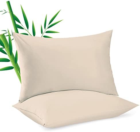 4 Pack Cooling Bamboo Viscose Pillowcases for Hot Sleepers