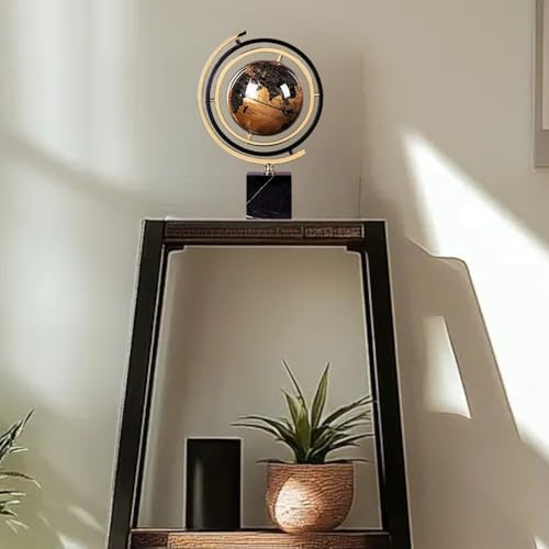 Modern Marble and Metal Sculpture Decor