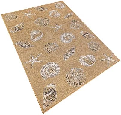 Carmel Indoor Outdoor Power Loomed Synthetic Blend Area Rug