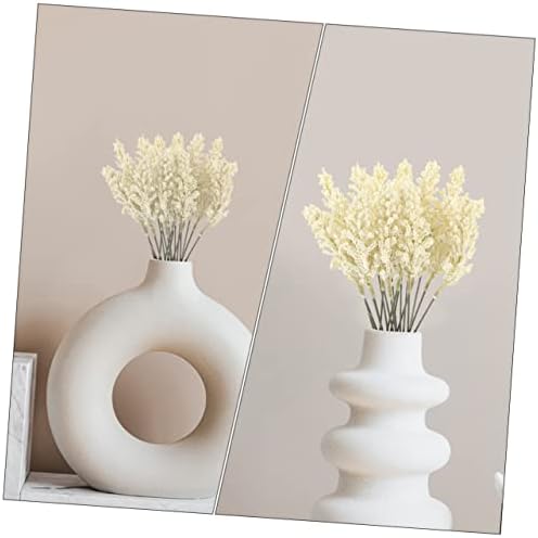 Amosfun 24pcs Artificial Wheat Ear Decor Bouquet