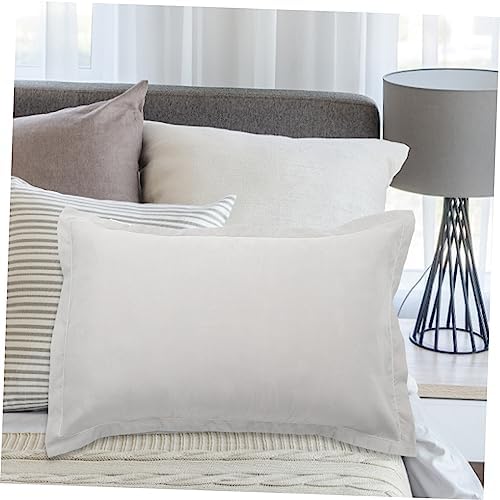 SEWOART 2pcs Simple Style Brushed Pillowcases Bed Pillow Covers