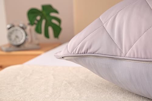 EVOLIVE Cooling Diamond Quilted Pillow Cover 21x54