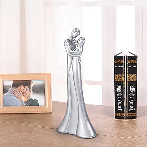 DreamsEden Modern Couple Sculpture - Silver