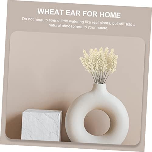 Amosfun 24pcs Artificial Wheat Ear Decor Bouquet