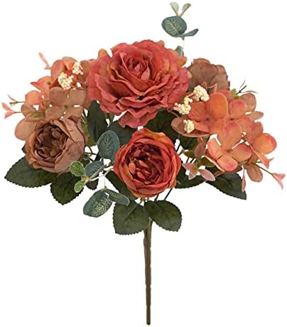 Ymortalize Spring Artificial Flowers Wedding Bouquet Decor