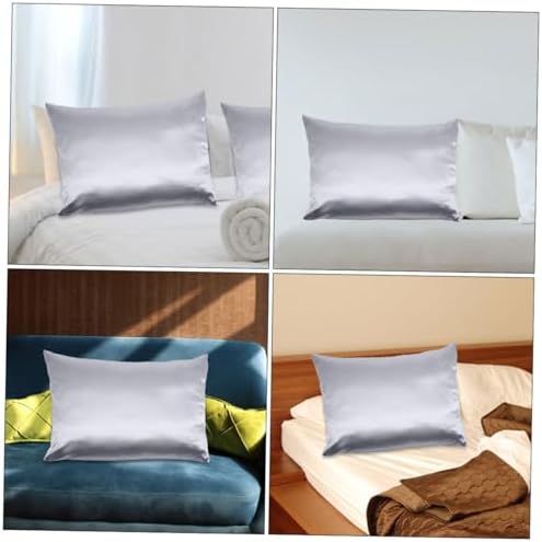 TOGEVAL Cooling Pillow Covers Breathable Polyester Zippered Pillowcases