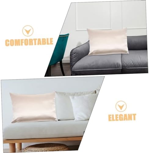 ETHZZLE 1 Pair Breathable Ice Pillowcases with Zippered Design