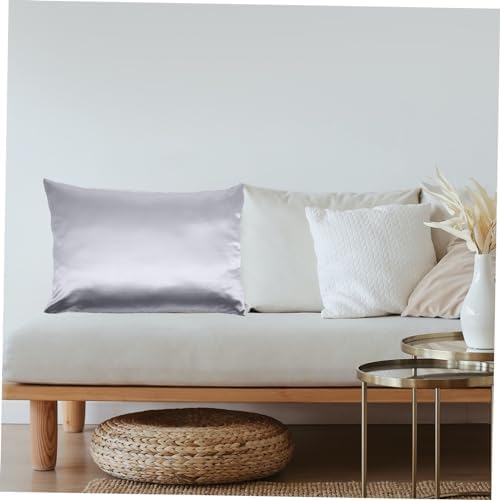 BESTOYARD Cooling Zippered Pillowcases 2pcs Soft Polyester