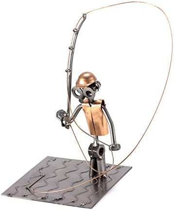 Steelman24 Fly Fishing Sculpture Nuts and Bolts