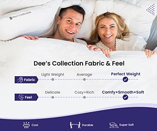 Dees Collection 600 Thread Count Pillowcases Set